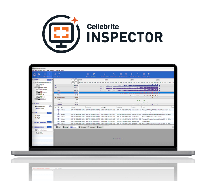 Inspector 產品介面圖